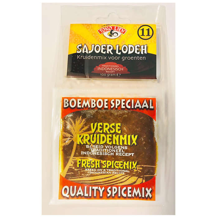 Toko Lien Boemboe Speciaal Verse Kruidenmix Sajoer Lodeh Nr 11 100g (100g)