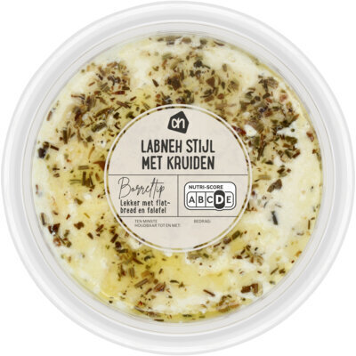 AH Labneh stijl Italiaanse kruiden (125g)