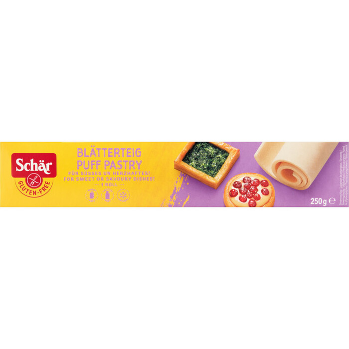 Schär Gluten Free Bladerdeeg 250 g (Stuk, 250g)
