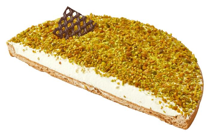 PLUS Korenlanders Vanille-pistachevlaai half