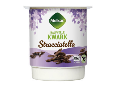 Halfvolle kwark stracciatella (450g)