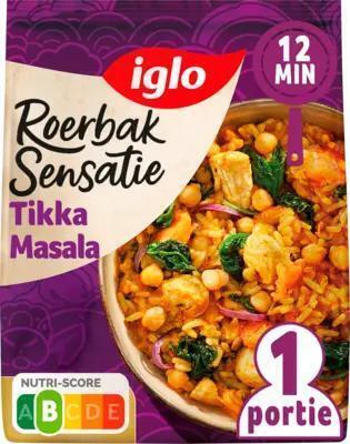 Iglo Roerbak sensatie tikka masala (450g)