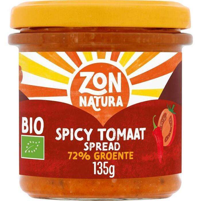 Zonnatura Spicy Tomaten Spread 135g (135g)