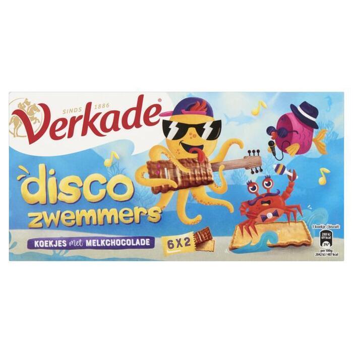 Verkade Spongebob Squarepants Koekjes met Melkchocolade 12 Stuks 168 g (168g)