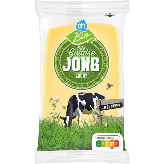 AH Biologisch Jong 50+ plakken (190g)