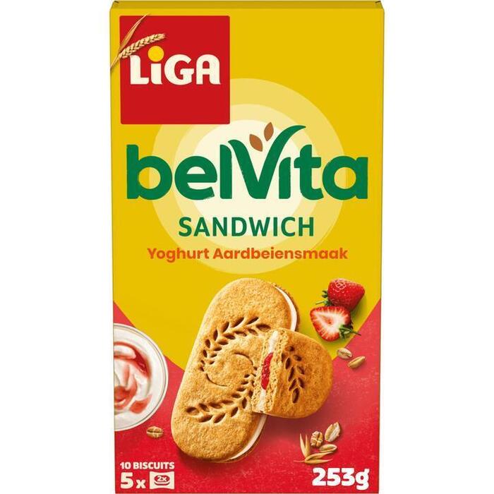 BelVita Breakfast Sandwich (doos, 5 × 43.7g)
