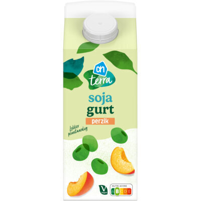 AH Terra Soja gurt perzik (0.75L)