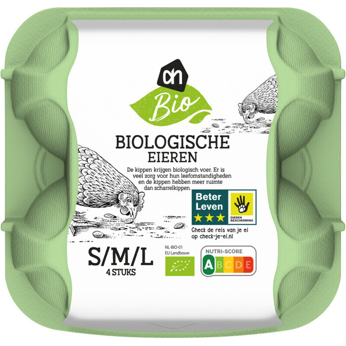 AH Biologisch Eieren (4 st.)