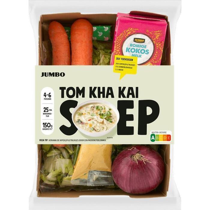 Jumbo Soeppakket Tom Kha Kai Soep 4-6 Personen (1.11kg)