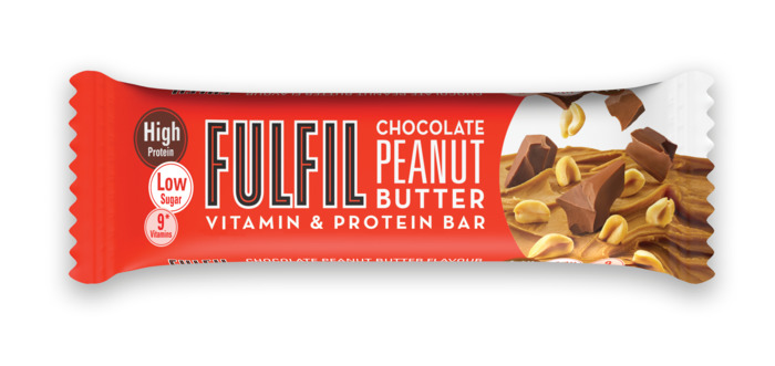 FulFil Vitamin & protein bar peanut butter (55g)