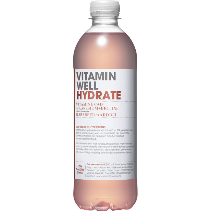 Vitamin Well Hydrate (Fles, 0.5L)