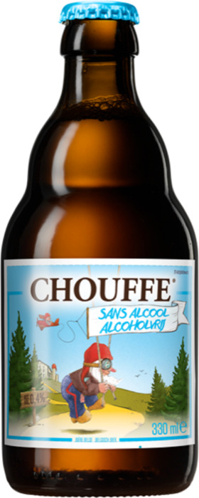Chouffe Belgisch Bier zonder Alcohol Fles 330 ml (33cl)