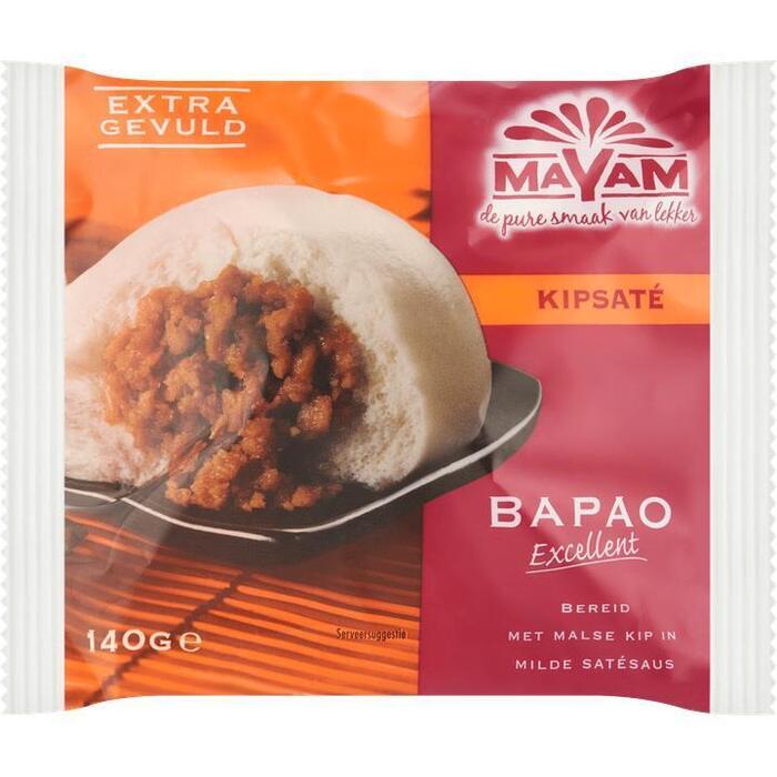 Broodje bapao kip (140g)