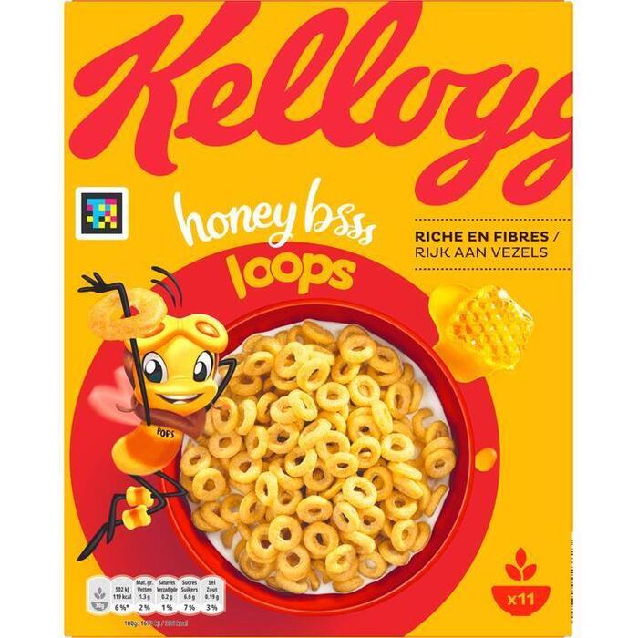 Kellogg's Honey Bsss Loops 330 g (330g)
