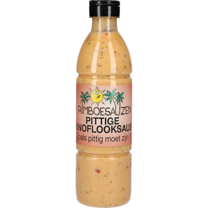 Knoflooksaus pittig (38cl)