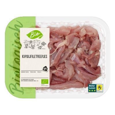 AH Biologisch Kipdijfiletreepjes (250g)