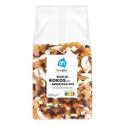 AH Verrijker rozijn kokos en abrikoosmix (250g)
