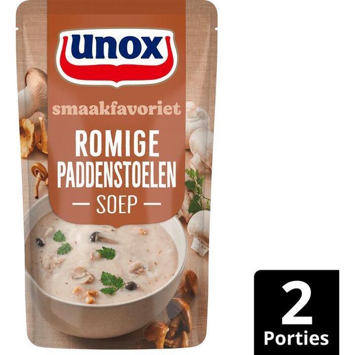 Unox Soep in zak bospaddenstoelensoep (0.57L)