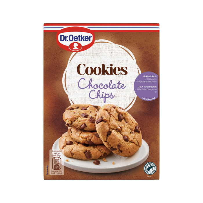 Dr. Oetker Cookies Chocolate Chips 425 g (Pak, 425g)