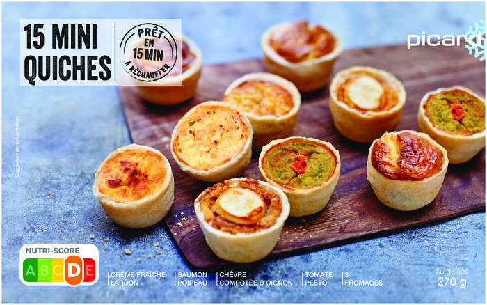 Picard Mini quiches (15 × 18g)