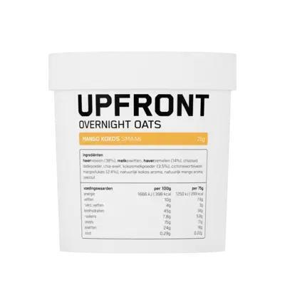 Upfront Overnight oats mango kokos smaak (75g)