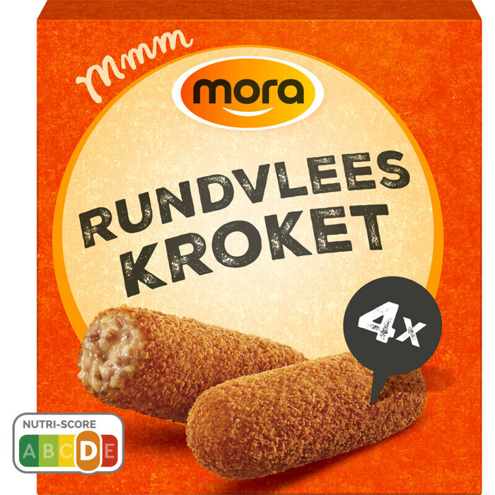 Mora Rundvleeskroket (4 × 75g)