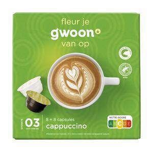 G'WOON DOLCE GUSTO CAPPUCCINO 16ST