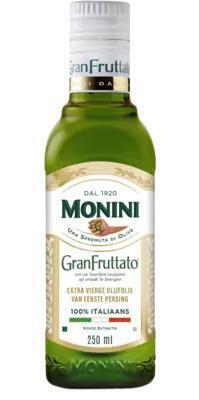 Monini Gran fruttato extra vierge olijfolie (250ml)