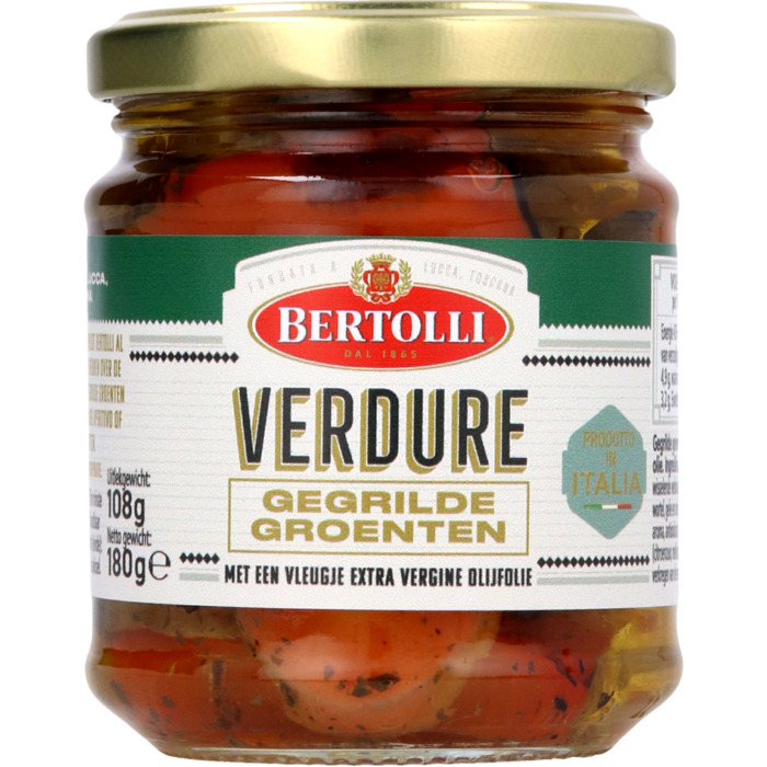 Bertolli Verdure - Gegrilde groenten 180g (180g)