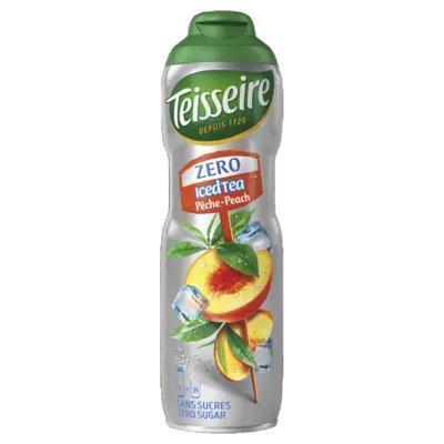 Teisseire Zero Suiker Ice Tea Perzik Siroop 60 cl (0.6L)