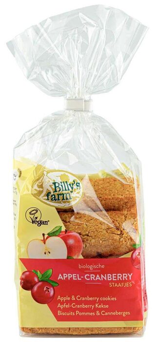 Appel Cranberrystaafjes (175g)