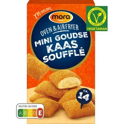 Mora Oven & Airfryer Goudse Mini Kaassoufflés 14 x 18 g (266g)