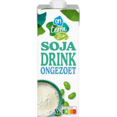 AH Terra Biologische soja drink ongezoet (1L)