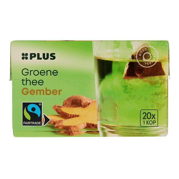 Groene thee gember (Doos, 30g)