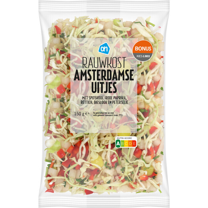 Amsterdamse Ui Rauwkost (zak, 150g)