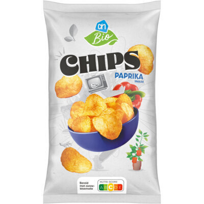 Biologisch paprika chips (zak, 125g)