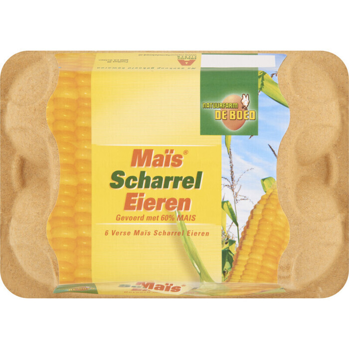 De Boed Mais-scharreleieren M