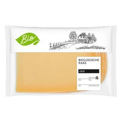 AH Biologisch Oude kaas 50+ plakken (190g)