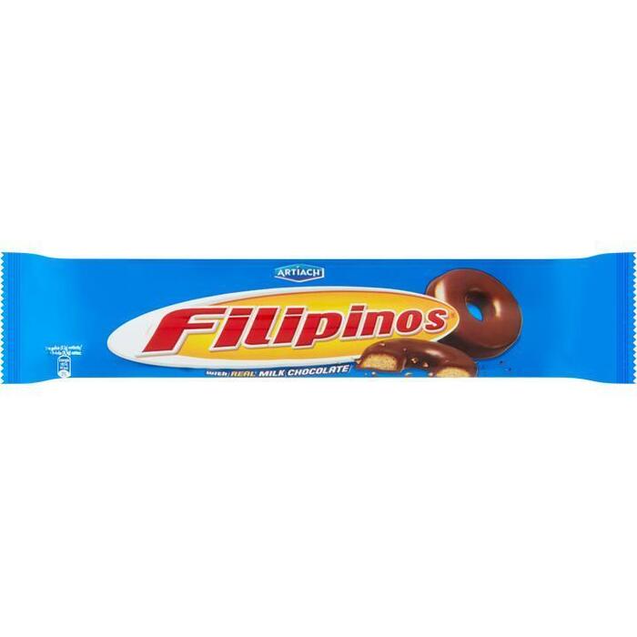 Filipinos with Real Milk Chocolate 128 g (128g)