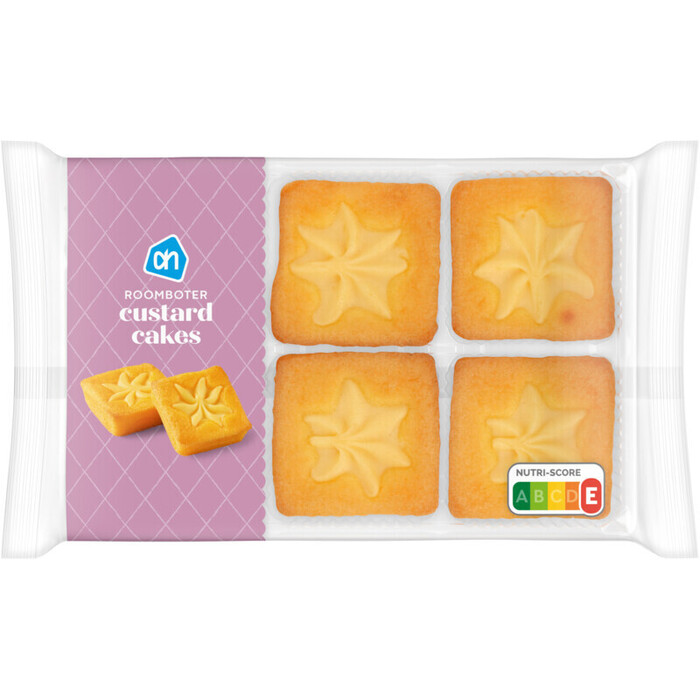 AH Roomboter custardcakes (240g)