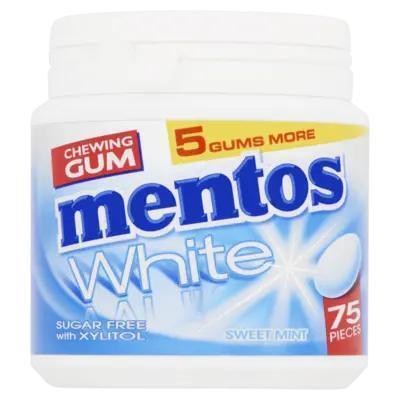 Mentos Gum White sweet mint (113g)