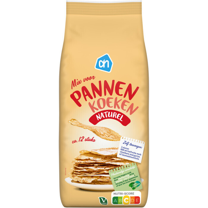 Mix voor Pannenkoeken Naturel (doos, 400g)