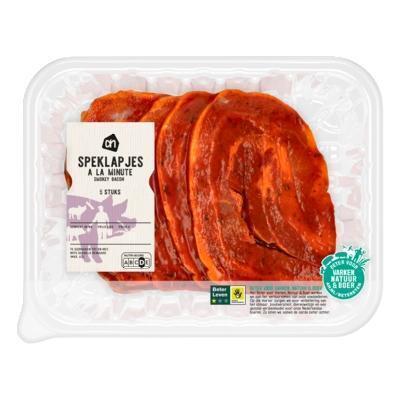 AH Speklapjes à la minute smokey bacon (350g)