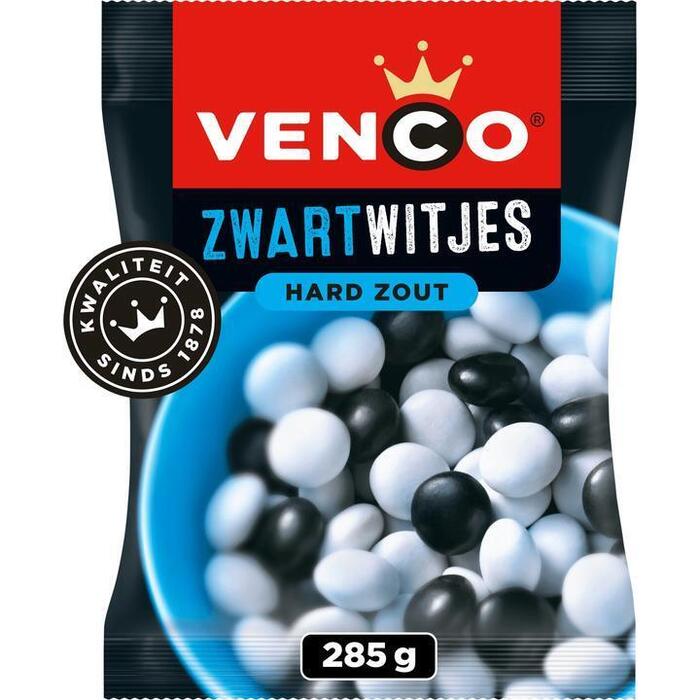 Venco Zwartwitjes Hard Zout 285 g (285g)