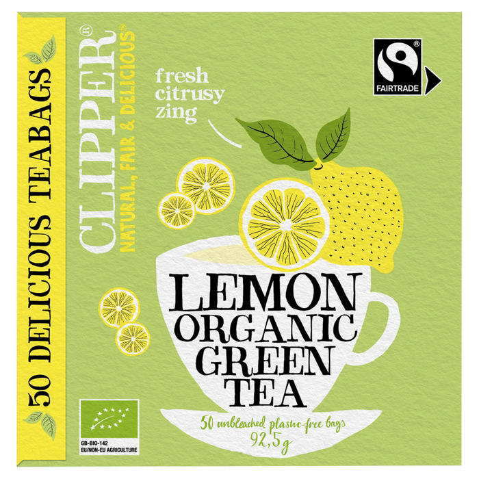 Clipper Green tea lemon (50 × 1.85g)