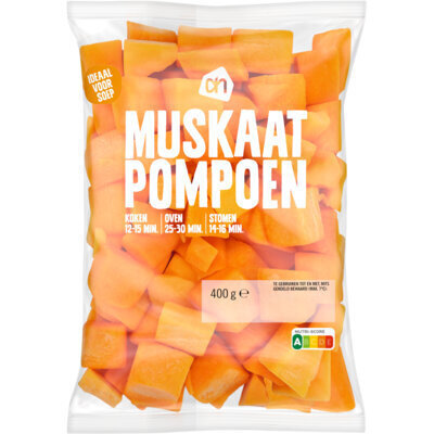 Zoete Pompoenstukjes (zak, 400g)