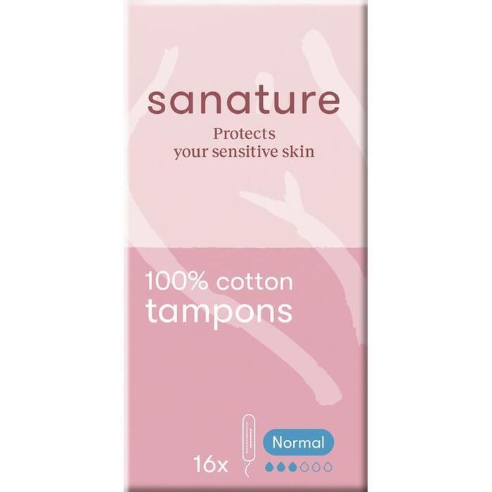 Sanature Katoenen tampon normaal