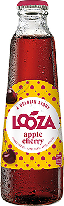 LOOZA VRUCHTENSAP APPLE/CHERRY 20 CL FLES (200ml)
