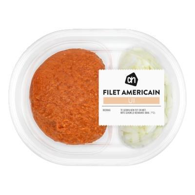 Filet americain met ui (150g)