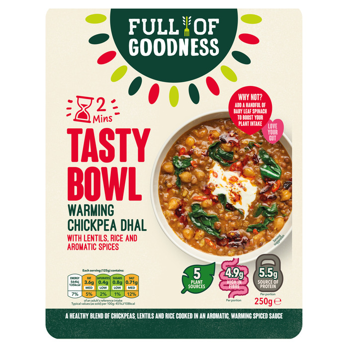 Full of Goodness Tasty bowl warming chickpea dhal (250g)